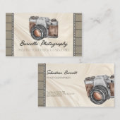 Vintage Visitenkarte (Vorne/Hinten)