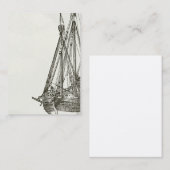 Vintage Visitenkarte (Vorne/Hinten)