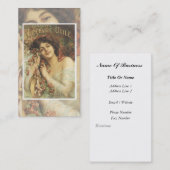 Vintage Visitenkarte (Vorne/Hinten)