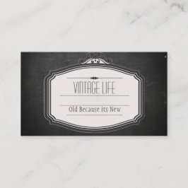 Vintage Visitenkarte