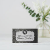 Vintage Visitenkarte (Stehend Vorderseite)