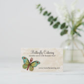 Vintage Visitenkarte (Stehend Vorderseite)