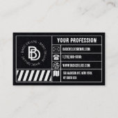 Vintage Visitenkarte (Rückseite)