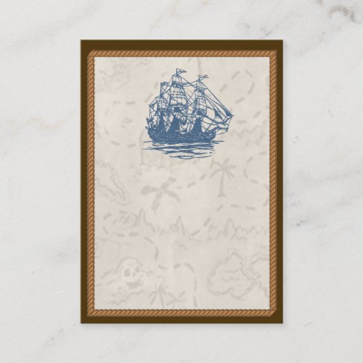 Vintage Visitenkarte (Vorderseite)