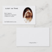 Vintage Visitenkarte (Vorne/Hinten)