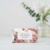 Vintage Visitenkarte (Stehend Vorderseite)