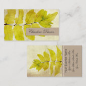 Vintage Visitenkarte aus Heckflügel (Vorne/Hinten)