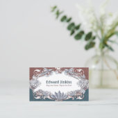 Vintage Visitenkarte für Seefahrer-Monster (Stehend Vorderseite)