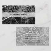 Vintage Visitenkarten für Black Leaf 10 Visitenkarte (Vorne/Hinten)