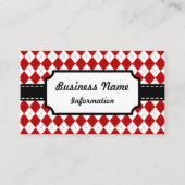 Vintage Visitenkarten Visitenkarte (Vorderseite)