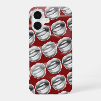 Vintage Vixen dunkel Kirschrot Vintage Bloke Sade iPhone 16 Hülle