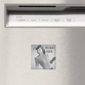 Vintage Vixen Magnet (In Situ (Geschirrspüler))
