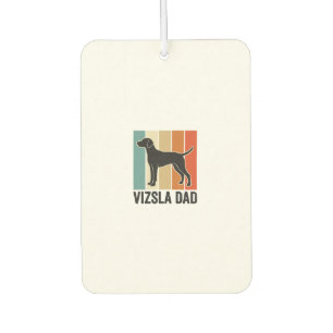 Vintage Vizsla Papa Hundeliebhaber-Shirt-Design_1 Autolufterfrischer