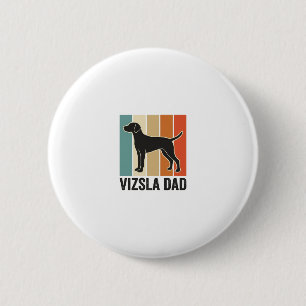 Vintage-Vizsla-Vater-Hundeliebhaber-Shirt-Design_1 Button