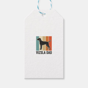 Vintage-Vizsla-Vater-Hundeliebhaber-Shirt-Design_1 Geschenkanhänger