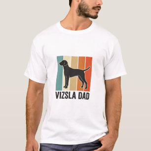 Vintage-Vizsla-Vater-Hundeliebhaber-Shirt-Design_1 T-Shirt