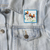 Vintage Vögel Button (Beispiel)