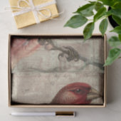 Vintage Vogel-Collage Seidenpapier (Geschenk)