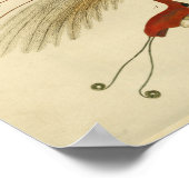 Vintage Vögel des Paradieses Naturgeschichte Print Poster (Ecke)