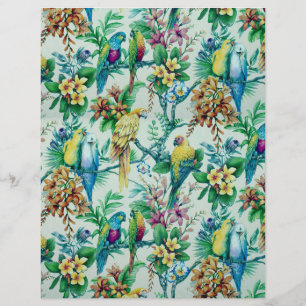 Vintage Vögel des Sommers