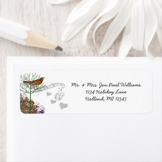 Vintage Vögel - Grüne Grünbäume (Insitu)