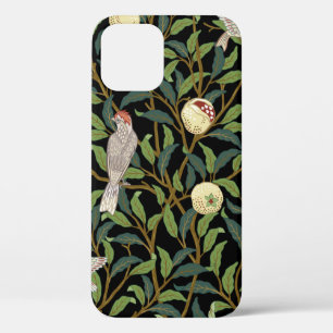 Vintage Vögel im Blätterdach mit Vögeln und Frücht Case-Mate iPhone Hülle