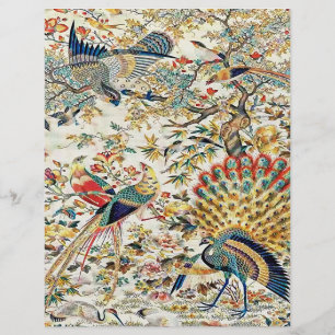 Vintage-Vögel kollektives Origamipapier
