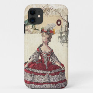 Vintage-Vogel-Kronleuchter-Boutique Marie Antoinet Case-Mate iPhone Hülle
