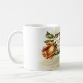 Vintage Vogel-Rosen-Schale Kaffeetasse (Links)