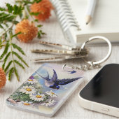 Vintage Vögel Schlüsselanhänger (Vorderseite rechts)