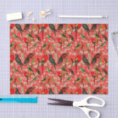 Vintage Vögel Seidenpapier (Handwerk)