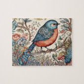 Vintage Vögel - Skandinavien Puzzle (Horizontal)