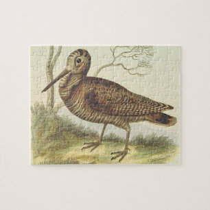 Vintage Vogel-Steh-Puzzle Puzzle
