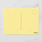 Vintage Vögel und Äpfel im Winter Weihnachten Postkarte (Rückseite)