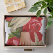 Vintage Vögel Viktorianische Liebe Taube Klassisch Seidenpapier (Geschenk)