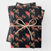 Vintage Vogelart Geschenkpapier Set (Beispiel)