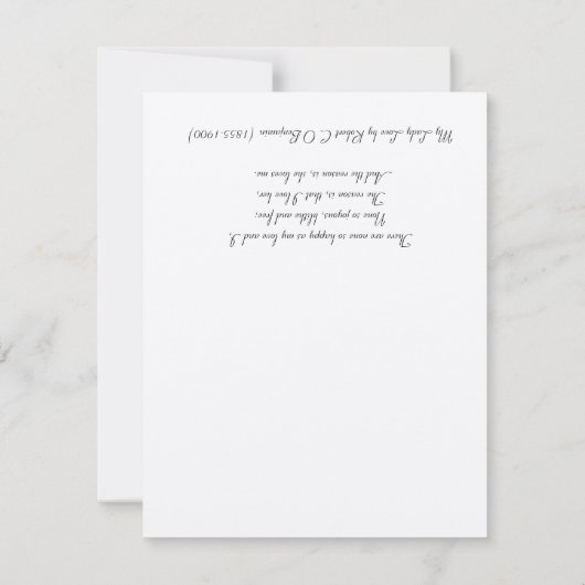 Vintage Vogelarten Gelbe und Graue Platzkarten (Rückseite)