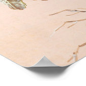 Vintage Vogeldarstellung Poster (Ecke)