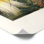 Vintage Vogeldarstellung Poster (Ecke)