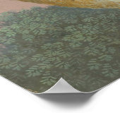 Vintage Vogeldarstellung Poster (Ecke)