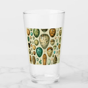 Vintage-Vogeleier Französische Fischeier-Kunst Glas