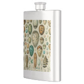 Vintage Vogeleier - Französisches Fischeier Art Flachmann (Links)