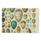 Vintage Vogeleier - Französisches Fischeier Art Kissenbezug (Rückseite)