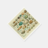 Vintage Vogeleier - Französisches Fischeier Art Serviette (Ecke)