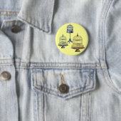 Vintage Vogelkäfige Button (Beispiel)
