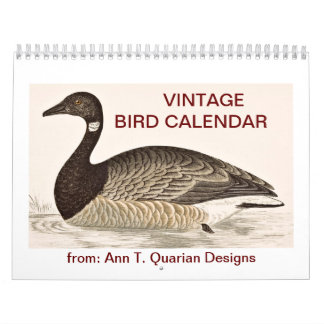 Vintage Vogelkalender - 2013 Kalender