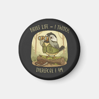 Vintage Vogelleben – Ich zucke, also bin ich Magnet