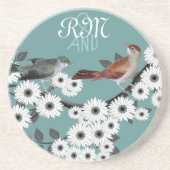 Vintage Vogelschutzinitiativen - Untersetzer Bride (Vorne)
