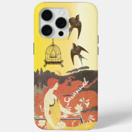 Vintage Vogelvögel Geburtstag Bike iPhone Fall Case-Mate iPhone Hülle