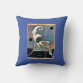 Vintage Vogue-Abdeckung Kissen (Rückseite)